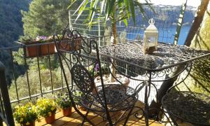 Balkón nebo terasa v ubytování Vistalago Guesthouse