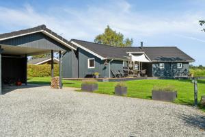 Bygningen som feriehuset ligger i