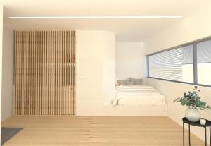 Seongsu 10 minutes, K-Architectural Designers' Unique House 객실 침대