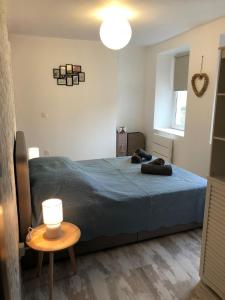 Ένα ή περισσότερα κρεβάτια σε δωμάτιο στο Apartment Boulogne sur mer