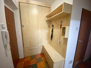 Koupelna v ubytování Apartmán na Perunské