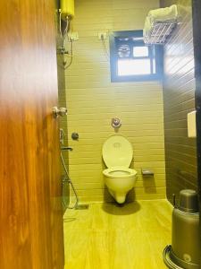 Koupelna v ubytování Hotel Abraj Inn