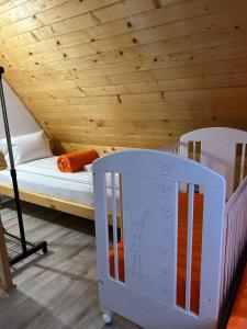Postel nebo postele na pokoji v ubytování Vila Perisic