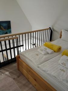 Postel nebo postele na pokoji v ubytování Vila Perisic