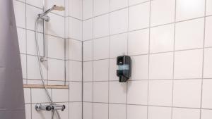 Koupelna v ubytování Hotel Assens