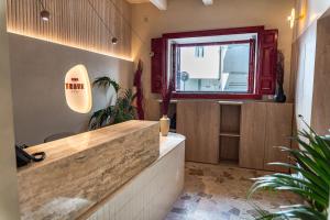 Koupelna v ubytování Travi Boutique By Holi