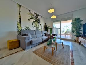 Posedenie v ubytovaní Apartamento Bajo con terraza en Lorcrimar V