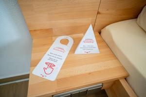 Certifikát, hodnocení, plakát nebo jiný dokument vystavený v ubytování Boardinghouse Schellenberg
