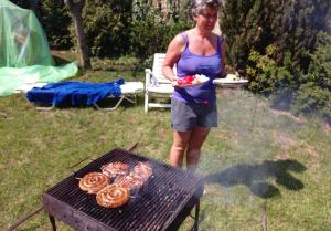 Grillfaciliteterne på pensionatet som gæsterne kan bruge + 42 billeder