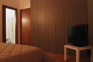 A television and/or entertainment centre at La Casetta