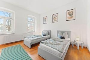 Χώρος καθιστικού στο Nice Apartment with Balcony