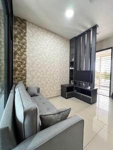 Χώρος καθιστικού στο The Majestic Ipoh 3R2B SLY Home Twin City view unit
