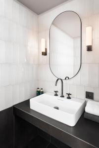 Koupelna v ubytování Clarion Hotel Karlatornet