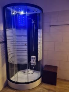 Koupelna v ubytování Game Changer Hof Appartment + 8 fotografií