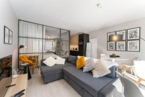 Posezení v ubytování Ostend Central Residence