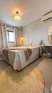 Postel nebo postele na pokoji v ubytování Casa na Pedra Caixa D'aço Porto Belo