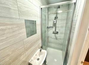 Koupelna v ubytování Comfort Inn