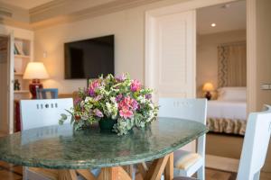 Гостиная зона в Hotel Playa Victoria