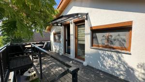 Rõdu või terrass majutusasutuses LiMo Apartman