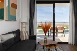 Area soggiorno di Flamingo View Suites & Villas