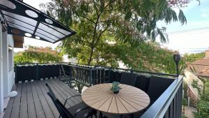Rõdu või terrass majutusasutuses LiMo Apartman