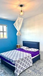 Кровать или кровати в номере Reshma appartement
