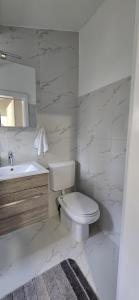 Koupelna v ubytování Apartman Grošić
