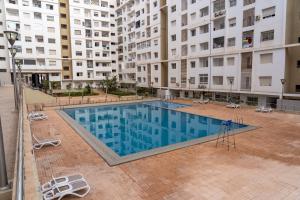 The swimming pool at or close to Good vibes