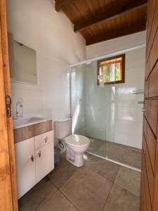 Bilik mandi di Casas do Mampituba