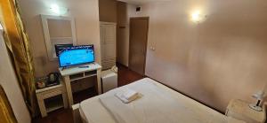TV a/nebo společenská místnost v ubytování Guest House ANEX