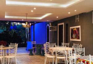 Restaurace v ubytování Pousada Apart Fraga Maia