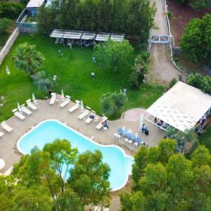 Bazén v ubytování Agriturismo Zio Zac nebo v jeho okolí