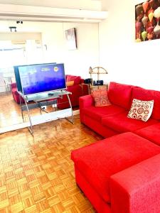 Χώρος καθιστικού στο Monoambiente Microcentro Capital Federal Bs As 201