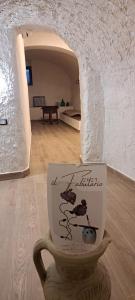 Posezení v ubytování B&B Dogana Appartamento