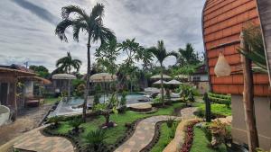 En hage utenfor Daghan Cottage Nusa Penida