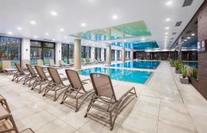 Πισίνα στο ή κοντά στο Nadmorskie Tarasy A 410- Wellness & SPA