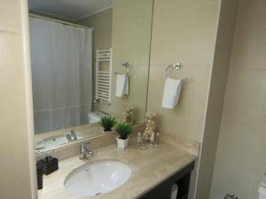 Kupatilo u objektu Concepción Suites