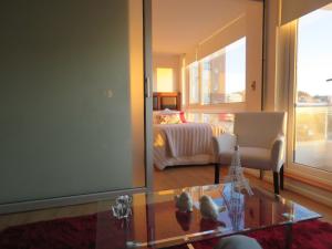 Prostor za sedenje u objektu Concepción Suites