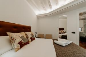 Posteľ alebo postele v izbe v ubytovaní Apartamento El Secreto de La Laurel