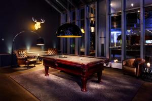 Tavolo di biliardo di Pentahotel Leipzig