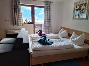 Posteľ alebo postele v izbe v ubytovaní Chalet Anna Appartment