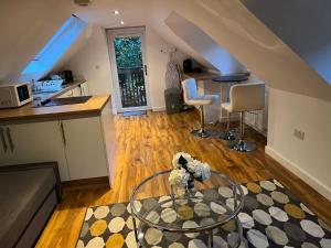 Køkken eller tekøkken på Sportsmans Cottage