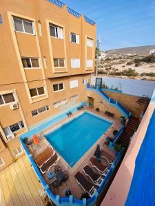 Πισίνα στο ή κοντά στο Terrasse bliss by the sea APP 15