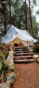 Zahrada ubytování El Sendero Glamping