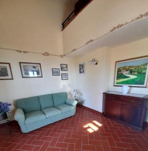 Istumisnurk majutusasutuses Agriturismo Poggio de Papi