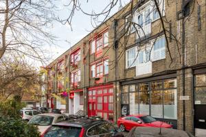 Bygningen som lejligheden ligger i