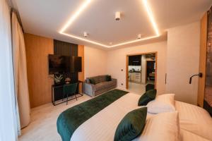 Posezení v ubytování LAMBERT Residences