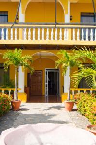 Fasade eller inngang på Hotel Antigua Comayagua