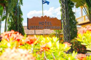 En hage utenfor Hotel Antigua Comayagua