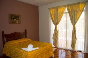 Katil atau katil-katil dalam bilik di Hotel Antigua Comayagua